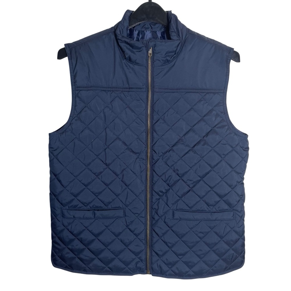 J.Crew Crewcuts Boy’s Quilted Blue Vest